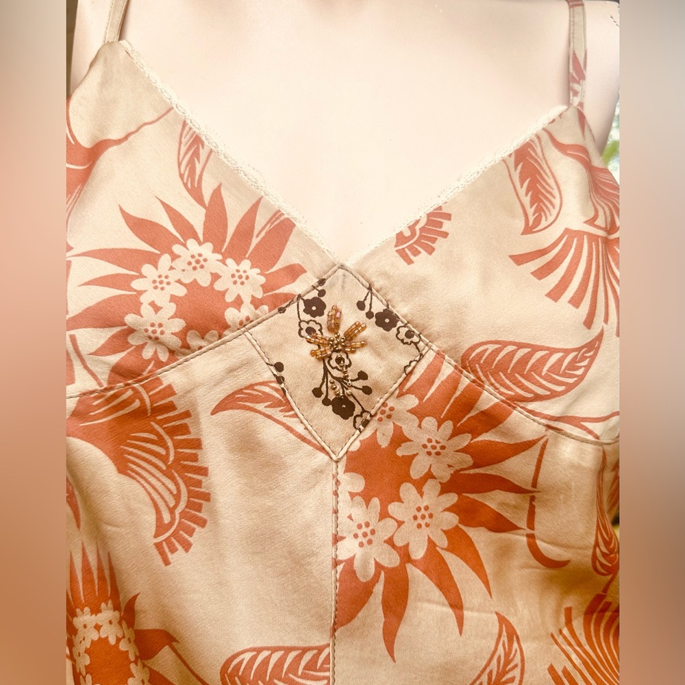 Burning Torch Silk Camisole, Upcycled Luxury: You Look Good While Doing Good!
